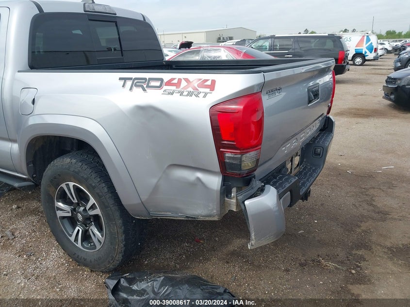 2018 TOYOTA TACOMA DBL CAB/SR/TRDSPT/OR/PRO - 3TMCZ5AN6JM173305