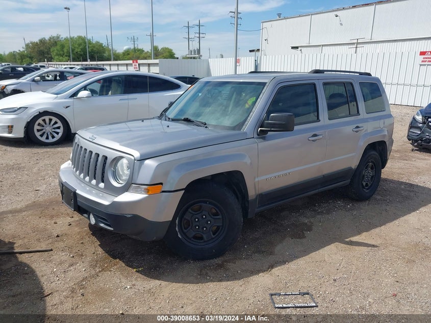 2016 JEEP PATRIOT SPORT - 1C4NJPBA6GD575062