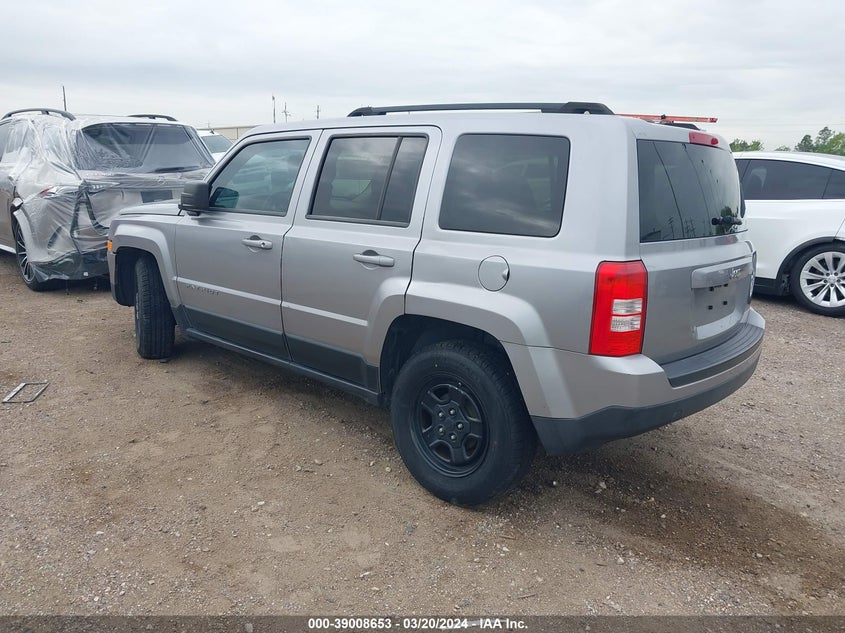 2016 JEEP PATRIOT SPORT - 1C4NJPBA6GD575062