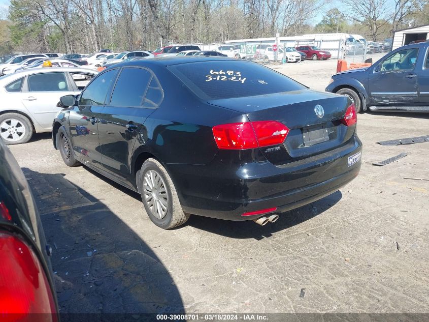 2014 VOLKSWAGEN JETTA 2.0L S - 3VW2K7AJ5EM406683