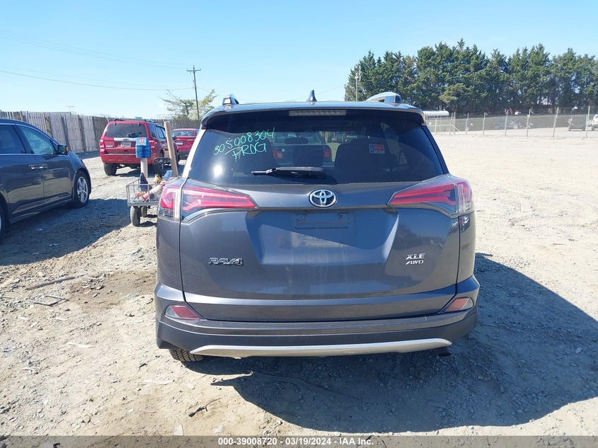 2016 TOYOTA RAV4 XLE - 2T3RFREV7GW498654