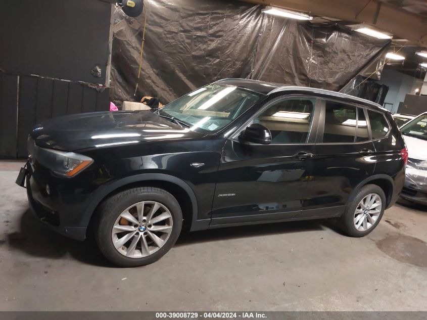 2016 BMW X3 xDrive28I VIN: 5UXWX9C54G0D83776 Lot: 39008729