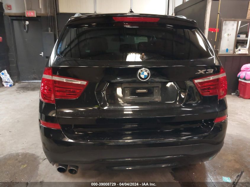 2016 BMW X3 xDrive28I VIN: 5UXWX9C54G0D83776 Lot: 39008729