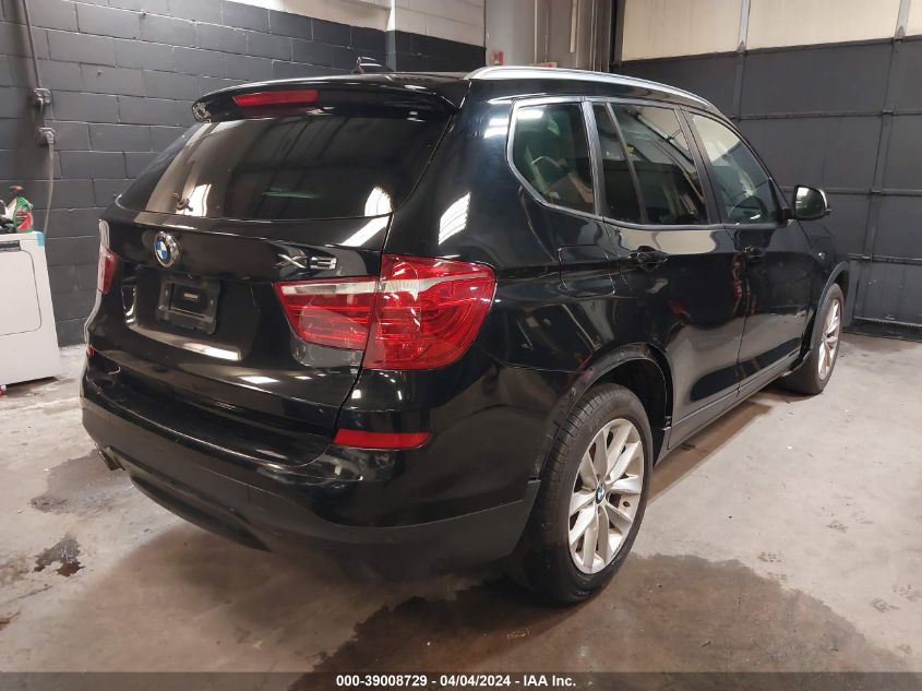 2016 BMW X3 xDrive28I VIN: 5UXWX9C54G0D83776 Lot: 39008729