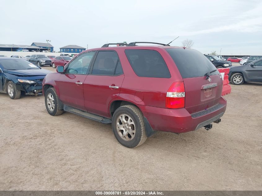 2HNYD18692H519370 2002 Acura Mdx