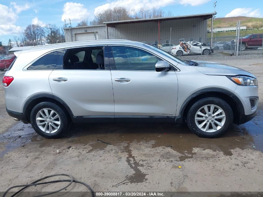 2018 Kia Sorento 3.3L Lx VIN: 5XYPGDA52JG366906 Lot: 39008817