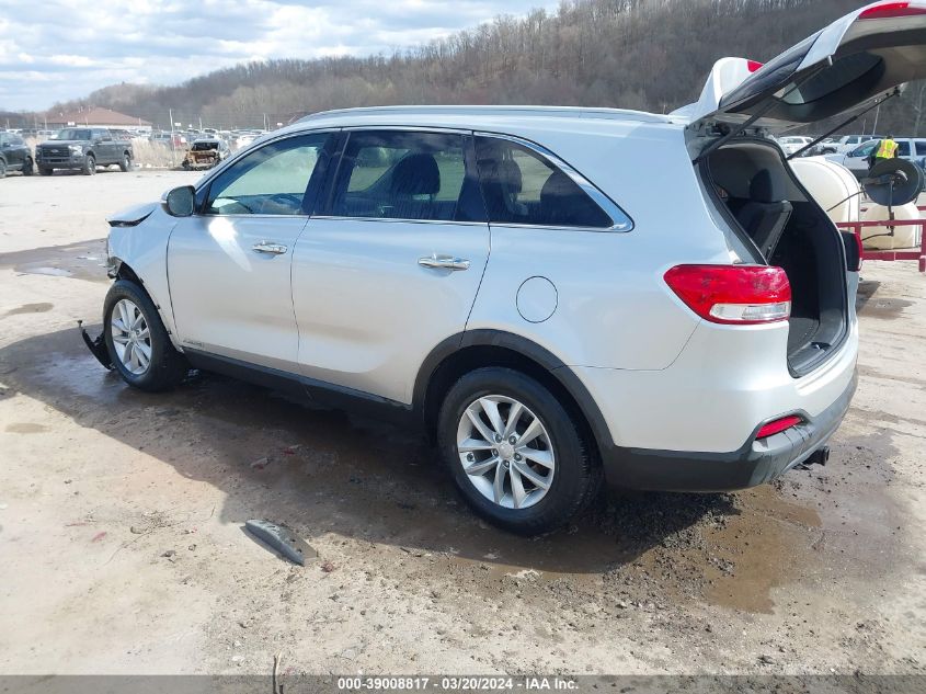 2018 KIA SORENTO 3.3L LX - 5XYPGDA52JG366906