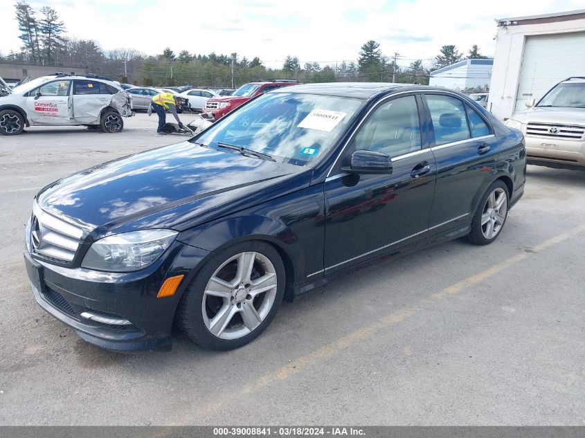 WDDGF8BB6BR180695 | 2011 MERCEDES-BENZ C 300