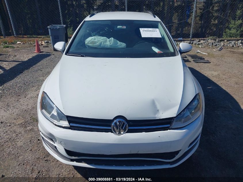 2015 Volkswagen Golf Sportwagen Tdi S 4-Door VIN: 3VWCA7AU0FM517967 Lot: 39008881