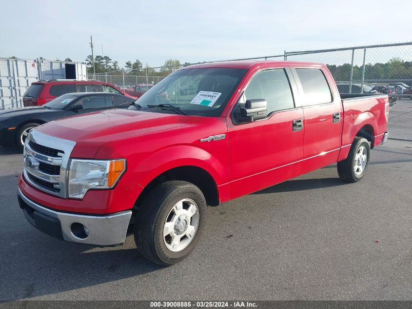 2013 Ford F-150 Xlt VIN: 1FTFW1CF2DKF21035 Lot: 40722473