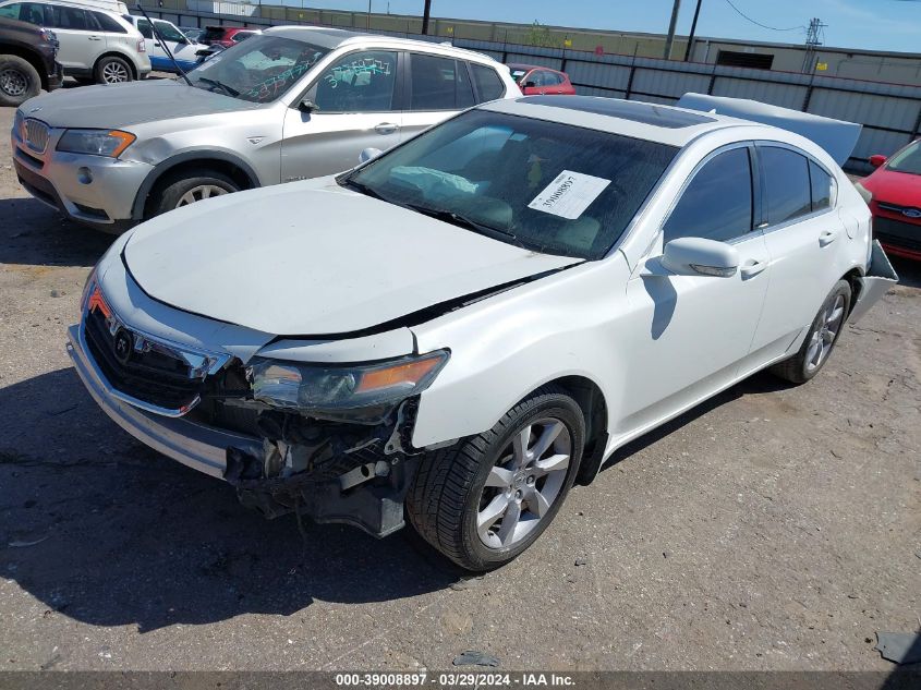 2013 Acura Tl 3.5 VIN: 19UUA8F2XDA011918 Lot: 39008897