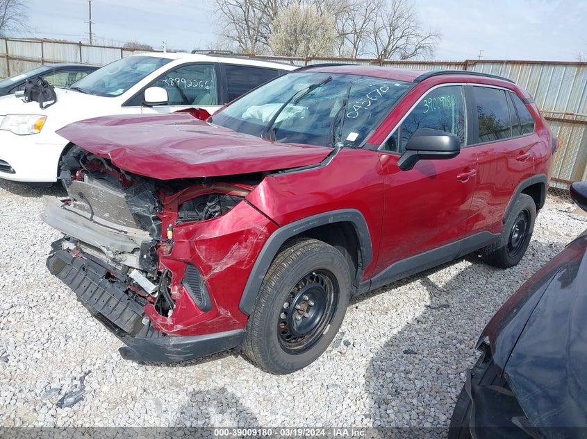 VIN 2T3H1RFV3LC045670 2020 TOYOTA RAV4 LE