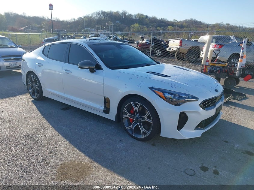 2021 Kia Stinger Gt2 VIN: KNAE55LC2M6096059 Lot: 39009242