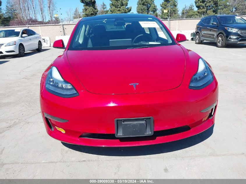 2022 Tesla Model 3 Long Range Dual Motor All-Wheel Drive VIN: 5YJ3E1EB3NF262246 Lot: 39009330