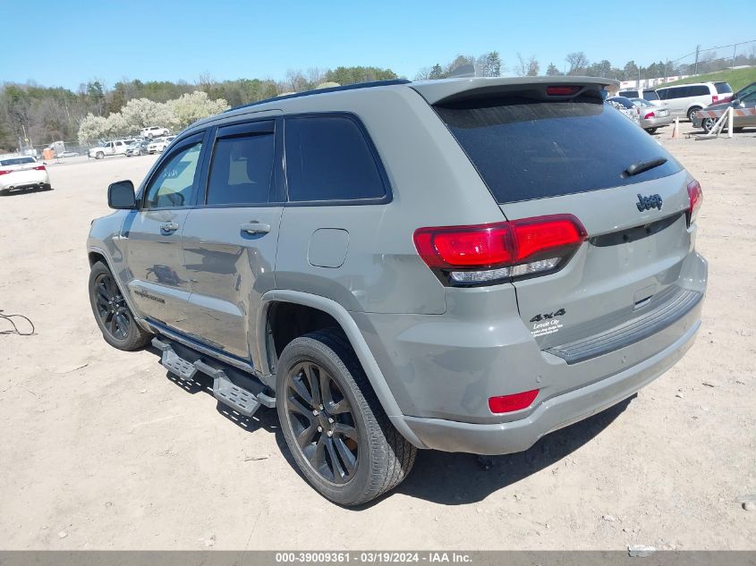 2021 Jeep Grand Cherokee Laredo X 4X4 VIN: 1C4RJFAG9MC607439 Lot: 39009361