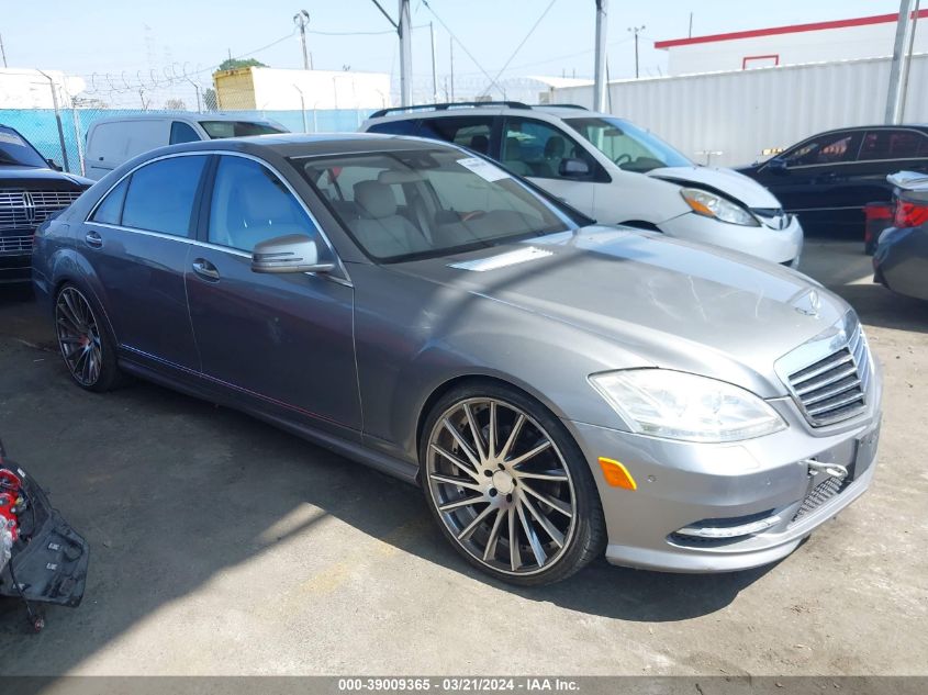 2011 Mercedes-Benz S 550 VIN: WDDNG7BB7BA368767 Lot: 39009365