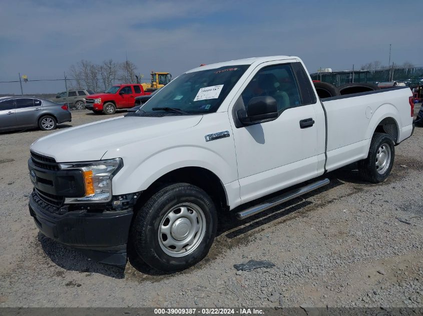 2019 Ford F-150 Xl VIN: 1FTMF1C55KKD80487 Lot: 39009387