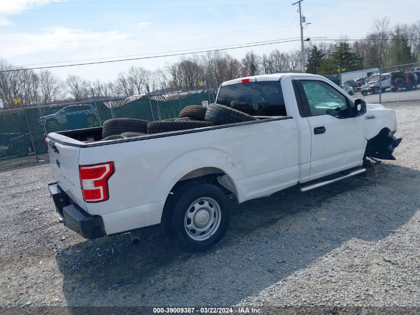 2019 Ford F-150 Xl VIN: 1FTMF1C55KKD80487 Lot: 39009387