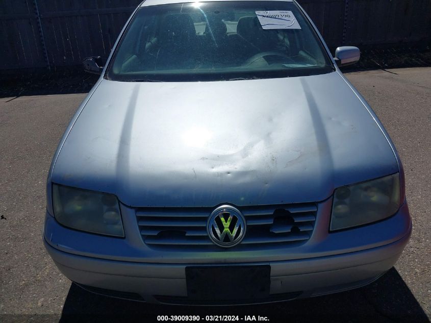 2002 Volkswagen Jetta Gls Tdi VIN: 3VWSP69M12M077034 Lot: 39009390