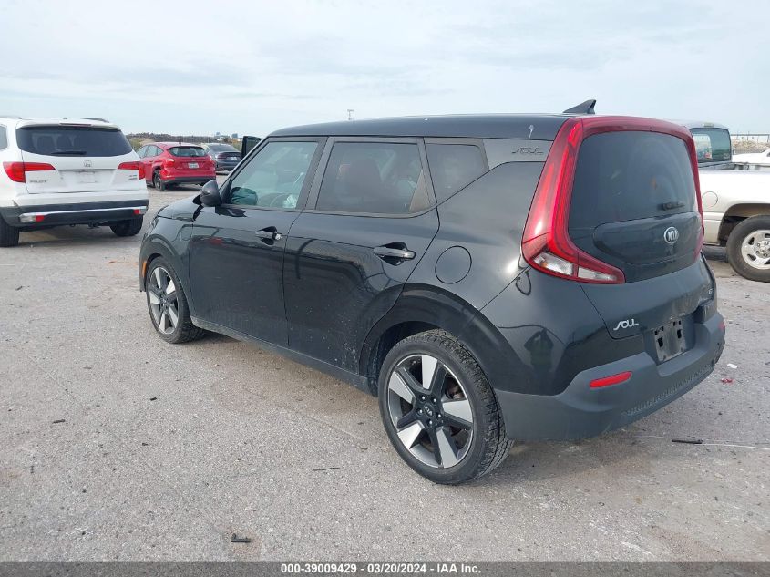 2020 Kia Soul Ex VIN: KNDJ33AU9L7047747 Lot: 39009429