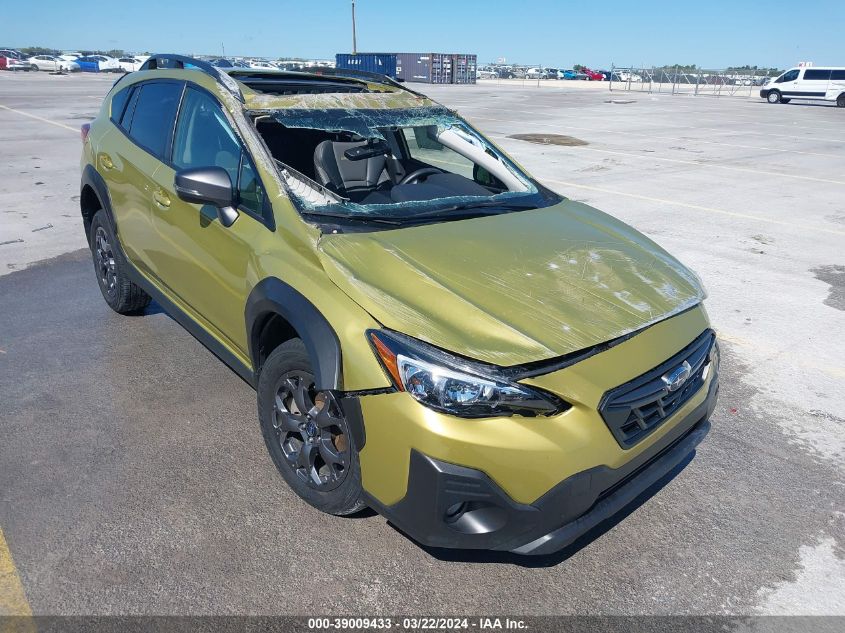 VIN JF2GTHSC1MH358017 2021 SUBARU CROSSTREK no.1