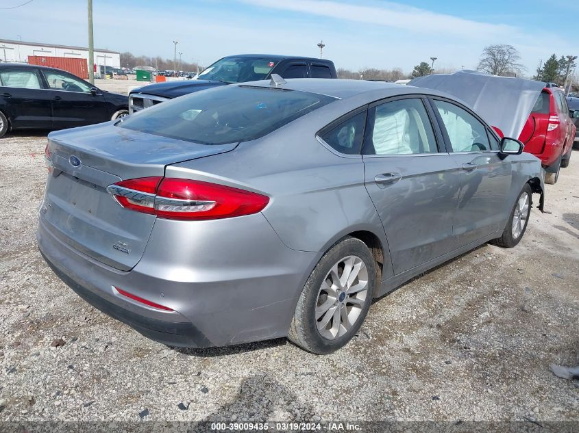 2020 Ford Fusion Hybrid Se VIN: 3FA6P0LU8LR185526 Lot: 39009435