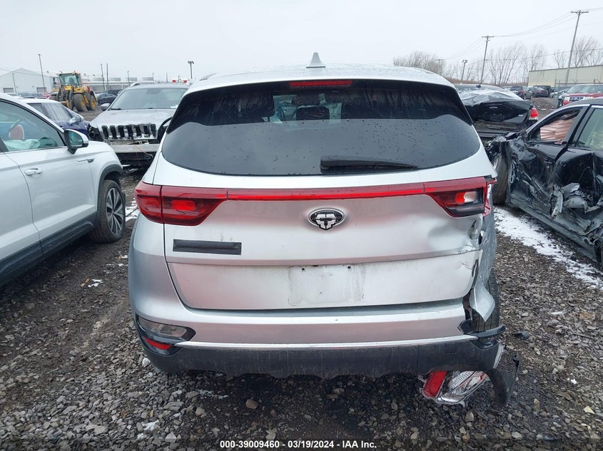 VIN KNDPMCAC9N7968058 2022 KIA SPORTAGE LX