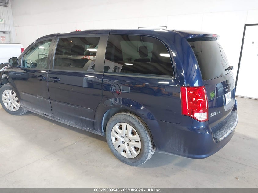 2016 DODGE GRAND CARAVAN SE - 2C4RDGBG1GR122218