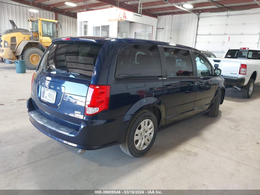 2016 DODGE GRAND CARAVAN SE - 2C4RDGBG1GR122218