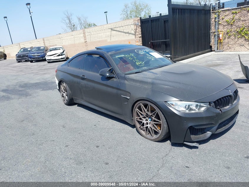 2016 BMW M4 VIN: WBS3R9C56GK337682 Lot: 39009548
