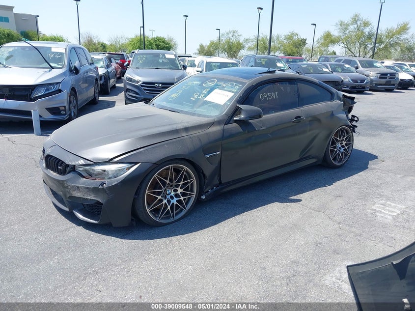 2016 BMW M4 VIN: WBS3R9C56GK337682 Lot: 39009548