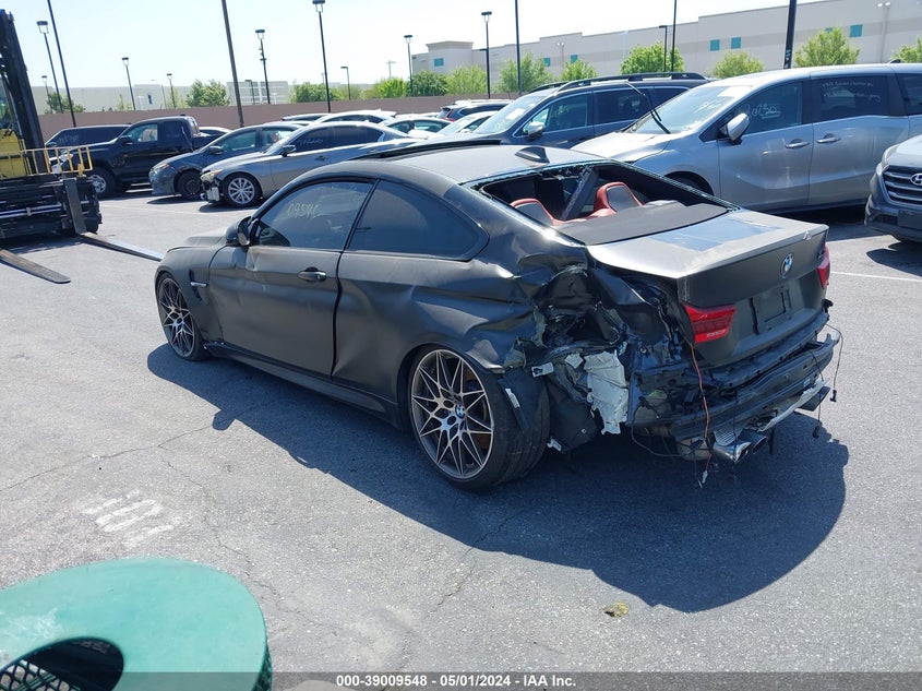 2016 BMW M4 VIN: WBS3R9C56GK337682 Lot: 39009548
