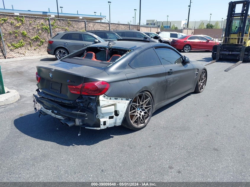 2016 BMW M4 VIN: WBS3R9C56GK337682 Lot: 39009548