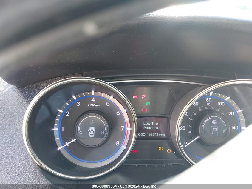 2013 HYUNDAI SONATA GLS - 5NPEB4ACXDH699971