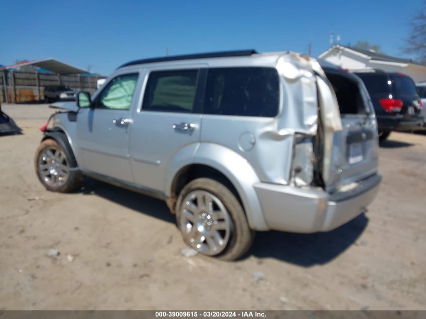 2011 Dodge Nitro Heat VIN: 1D4PT4GK2BW600851 Lot: 39009615