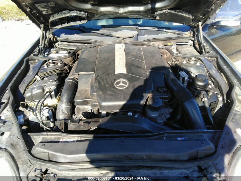 WDBSK75F54F072404 | 2004 MERCEDES-BENZ SL 500