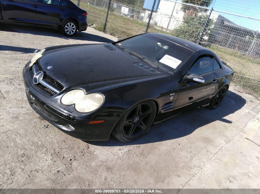 WDBSK75F54F072404 | 2004 MERCEDES-BENZ SL 500