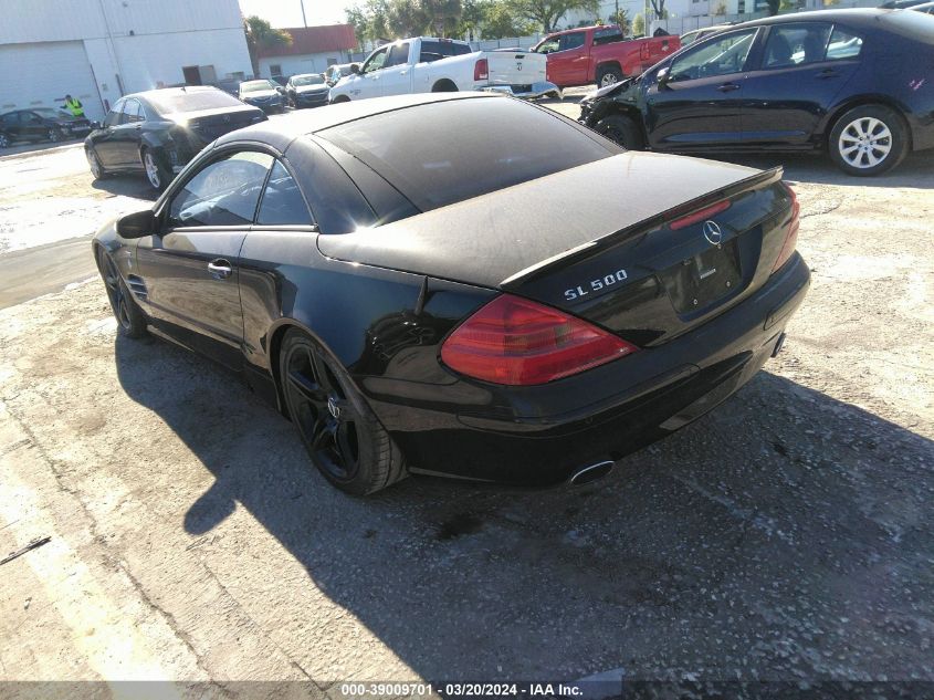 WDBSK75F54F072404 | 2004 MERCEDES-BENZ SL 500