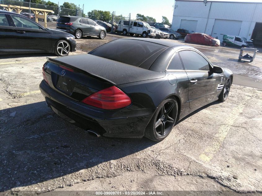 WDBSK75F54F072404 | 2004 MERCEDES-BENZ SL 500