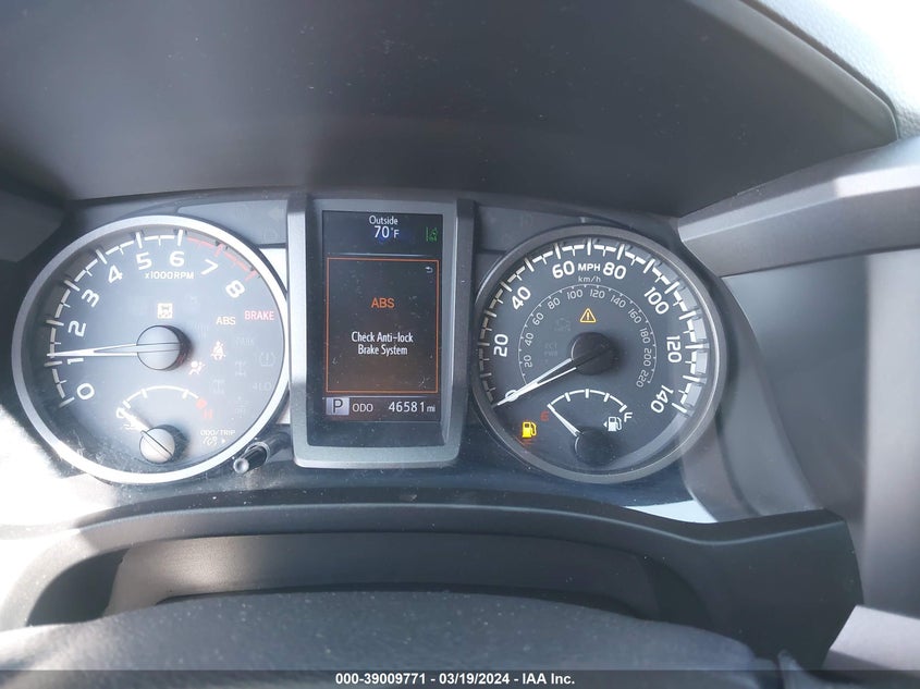 VIN 3TMDZ5BN9KM070299 2019 TOYOTA TACOMA TRD SPORT