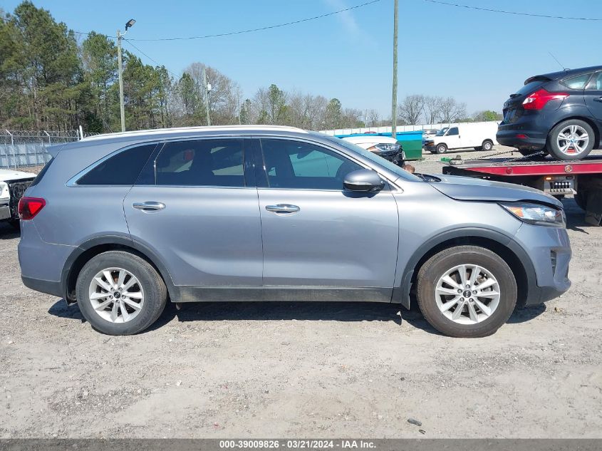 2020 Kia Sorento 2.4L Lx VIN: 5XYPG4A34LG708826 Lot: 39009826