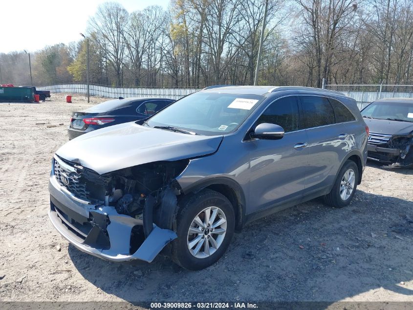 2020 Kia Sorento 2.4L Lx VIN: 5XYPG4A34LG708826 Lot: 39009826