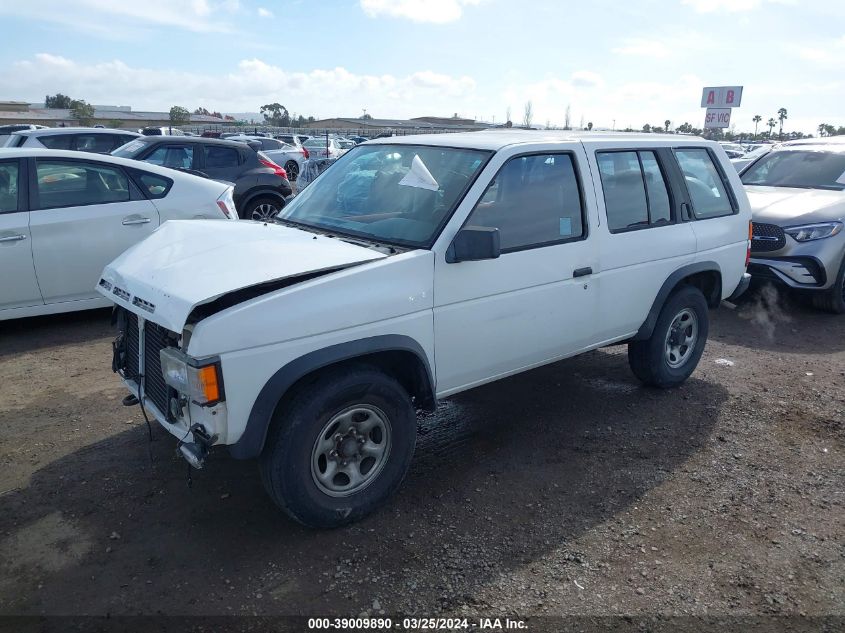 1991 Nissan Pathfinder Xe VIN: JN8HD17S0MW023063 Lot: 39009890