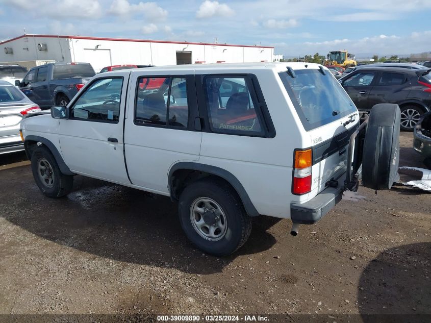 1991 Nissan Pathfinder Xe VIN: JN8HD17S0MW023063 Lot: 39009890