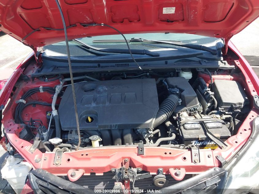 2014 Toyota Corolla S Plus VIN: 2T1BURHE6EC020980 Lot: 39594066