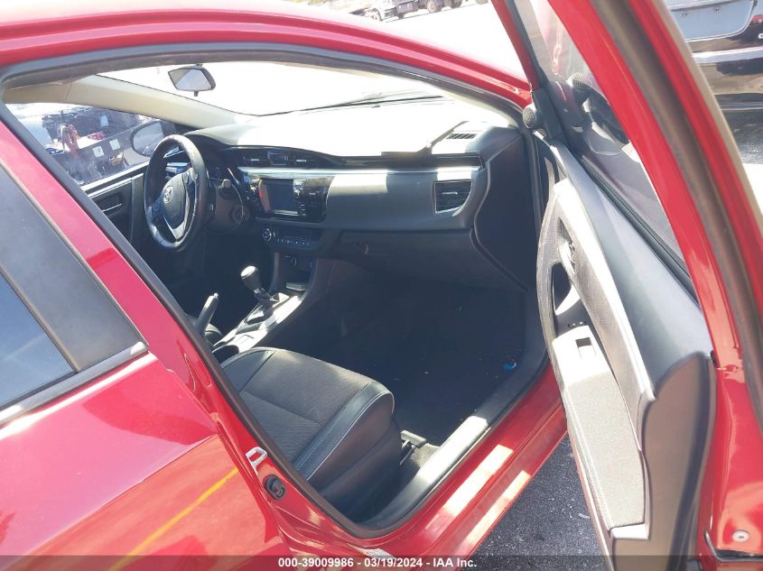 2014 Toyota Corolla S Plus VIN: 2T1BURHE6EC020980 Lot: 39594066