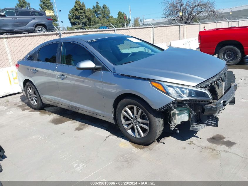 2015 Hyundai Sonata Se VIN: 5NPE24AF7FH201142 Lot: 39010086