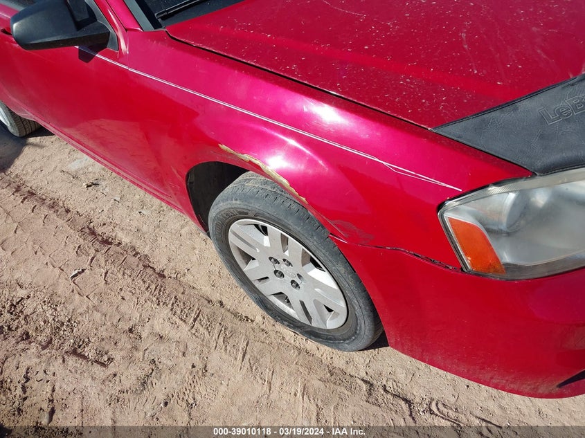 2013 DODGE AVENGER SE - 1C3CDZAB5DN589095