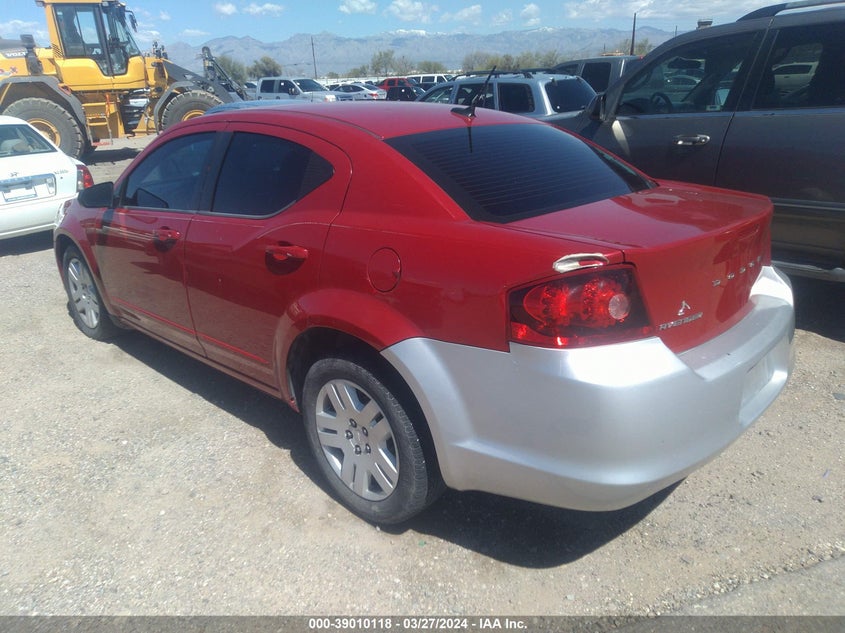 2013 DODGE AVENGER SE - 1C3CDZAB5DN589095