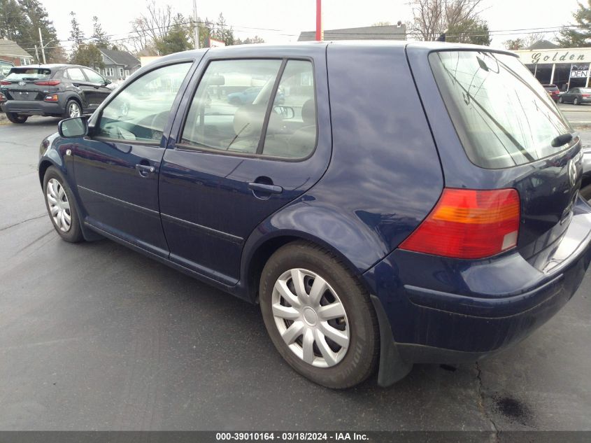 9BWGL61J744003921 | 2004 VOLKSWAGEN GOLF